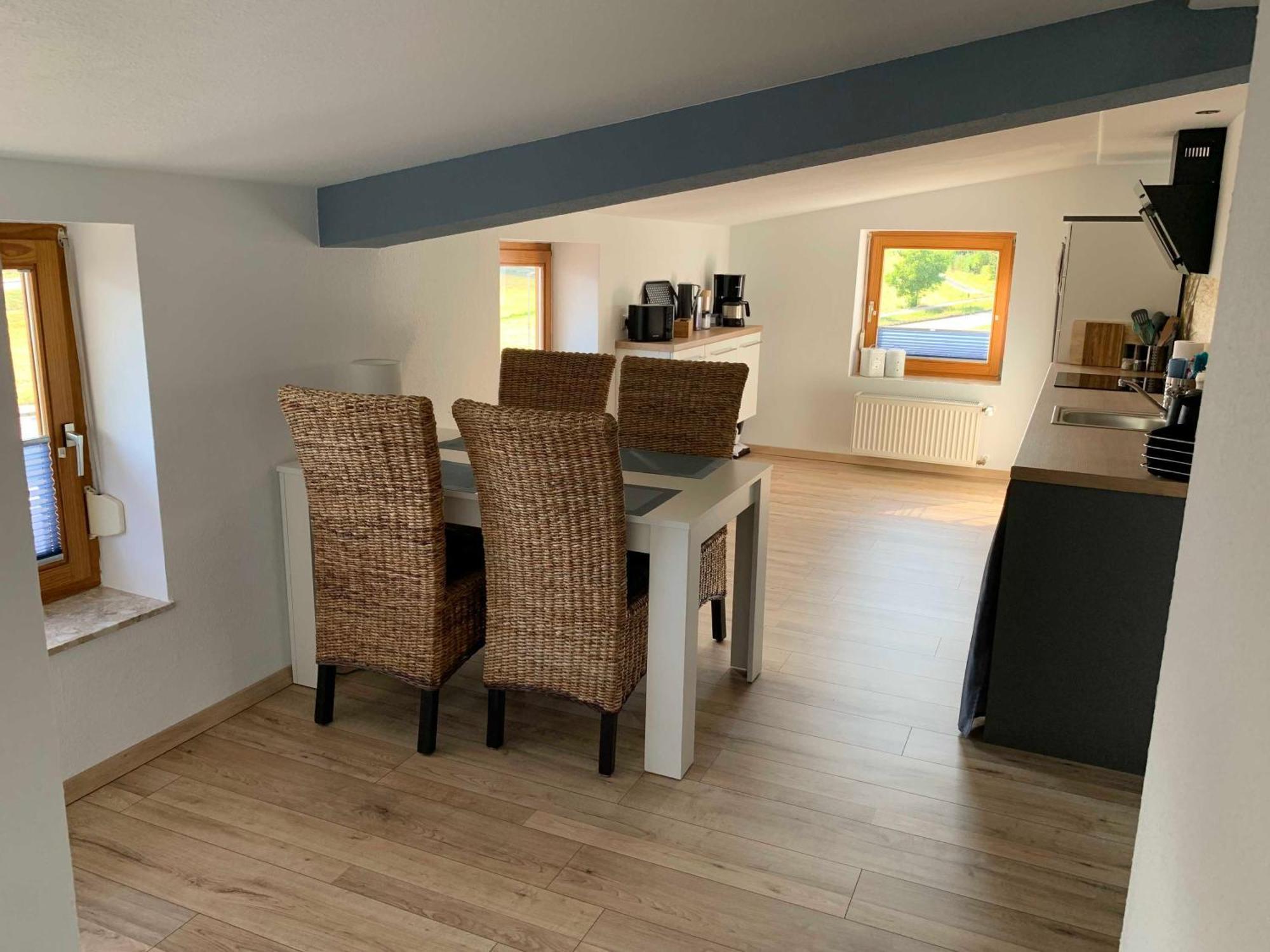 Ferienwohnung In Den Wiesen Albertshausen エクステリア 写真